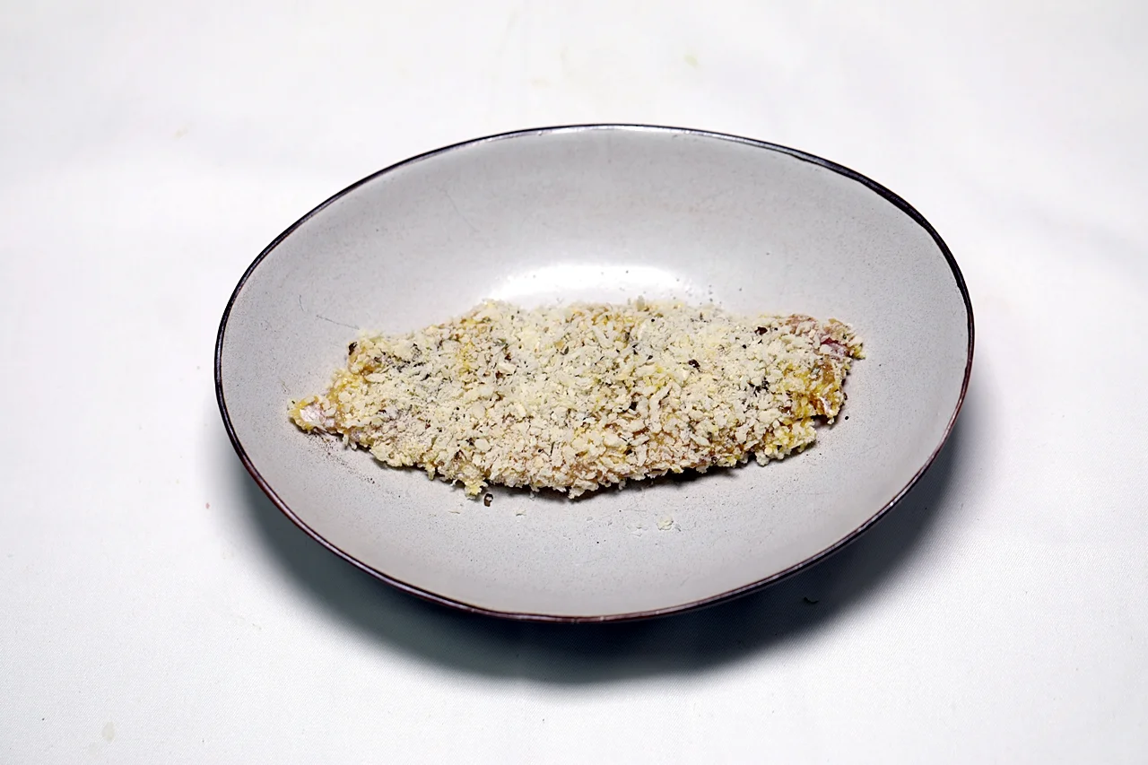 밀라노 스타일 포크 커틀렛 4단계
