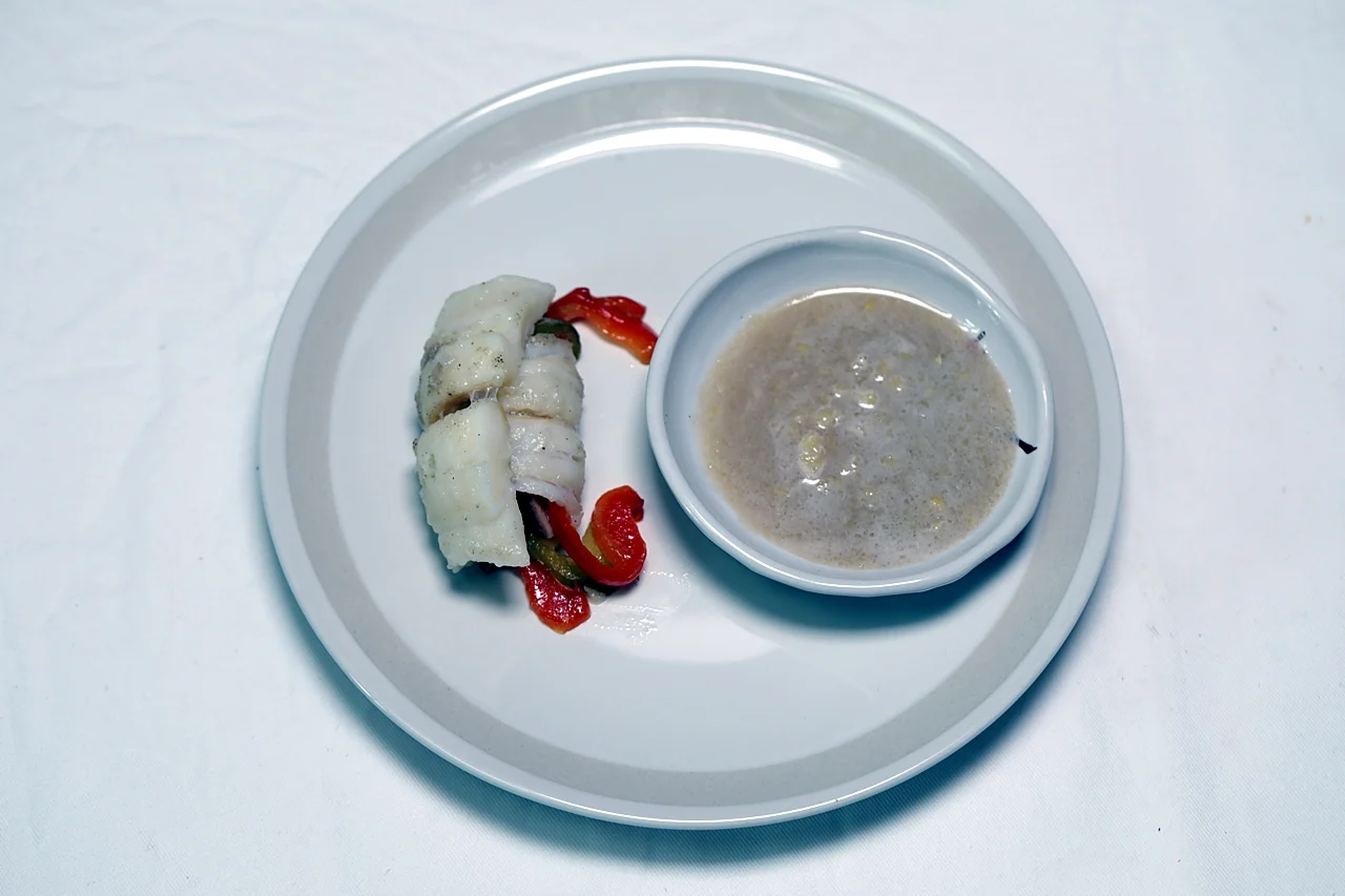 생선찜 채소말이 6단계
