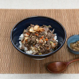 마늘 불고기 덮밥