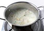 백김치콩비지찌개 5단계