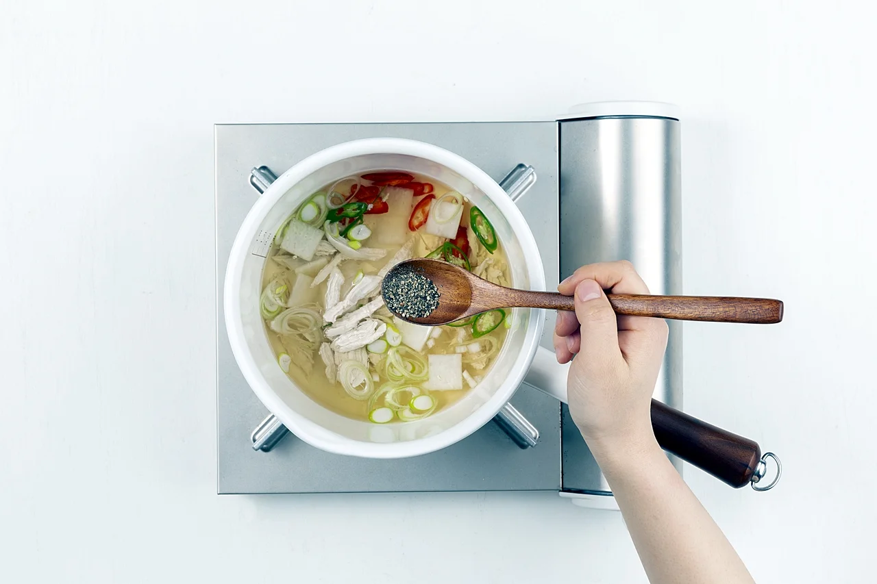 퓨전떡갈비 6단계