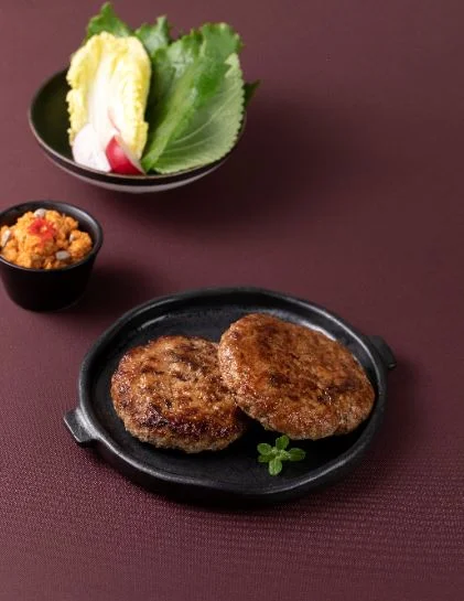 담양식떡갈비&야채쌈