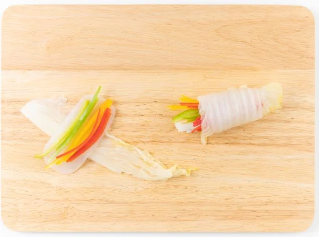 곤약백김치말이 5단계