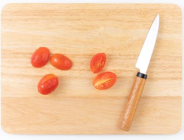 시금치토마토무침 4단계
