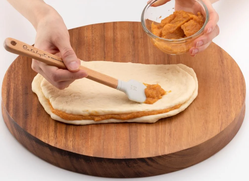 홍시잼 식빵 5단계