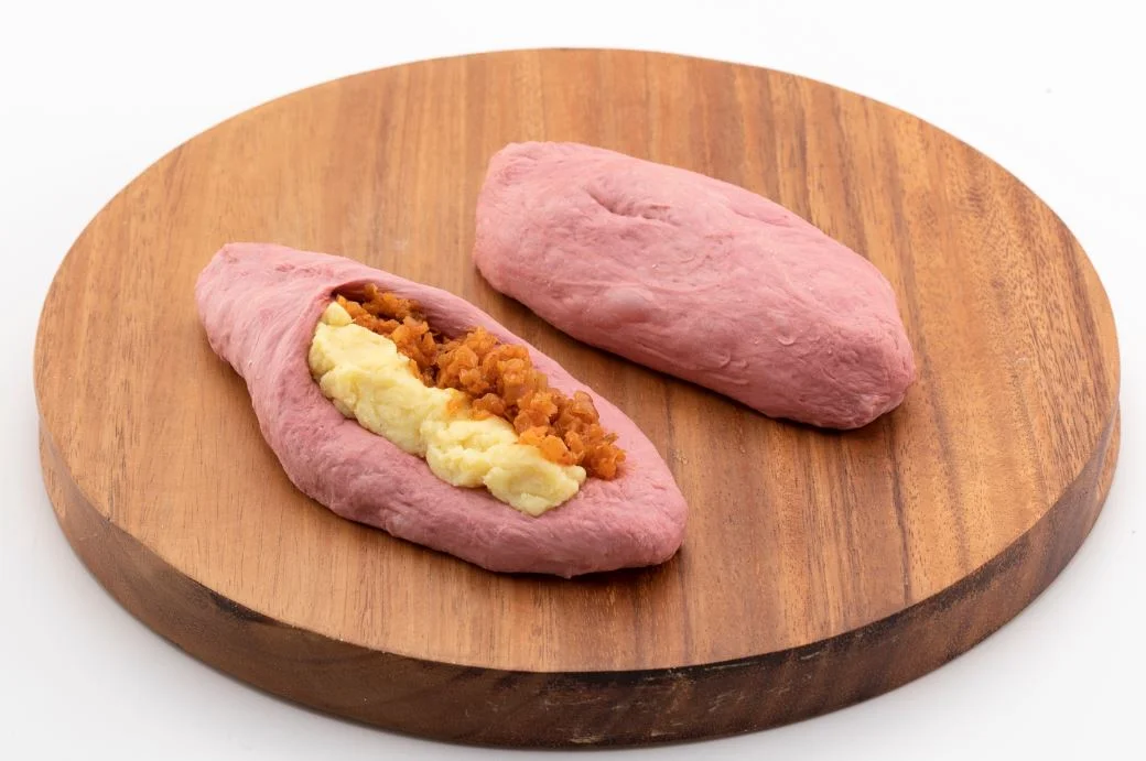 고구마 찰 빵 4단계