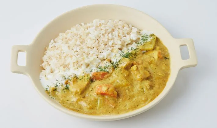 코코넛워터 토마토카레 6단계