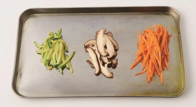 멸치 전복 저염국수 5단계