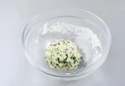 된장시금치옹심이 4단계