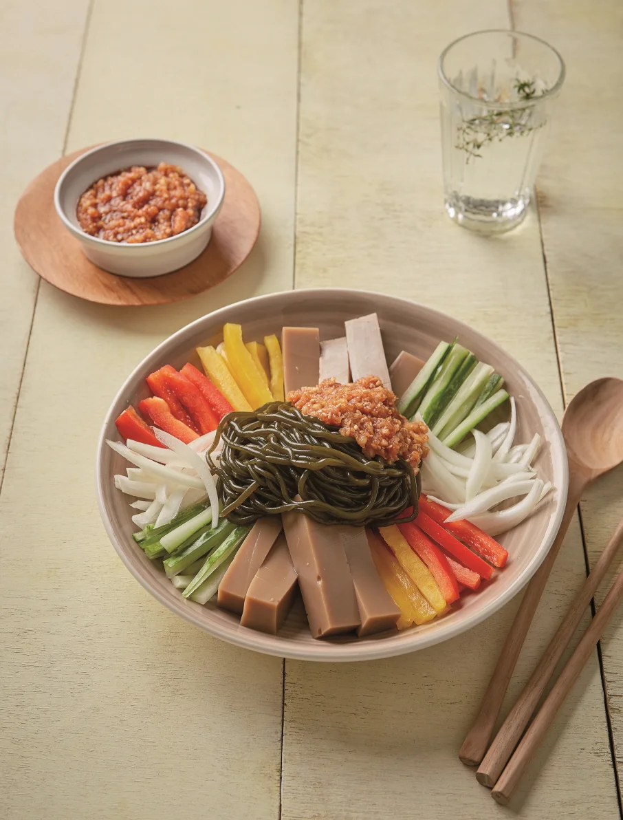 해조비빔국수