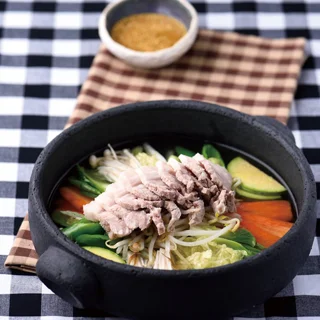 돼지수육맑은전골