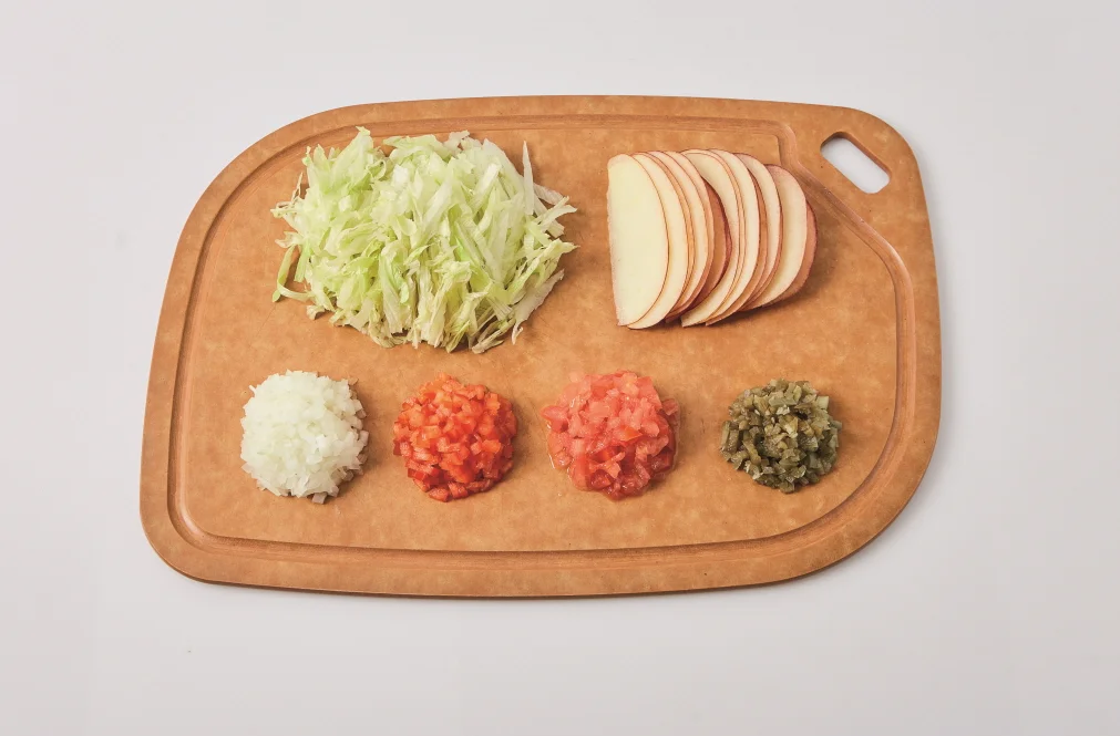 사과채소타코 1단계