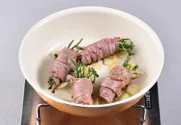 함초소고기말이 6단계