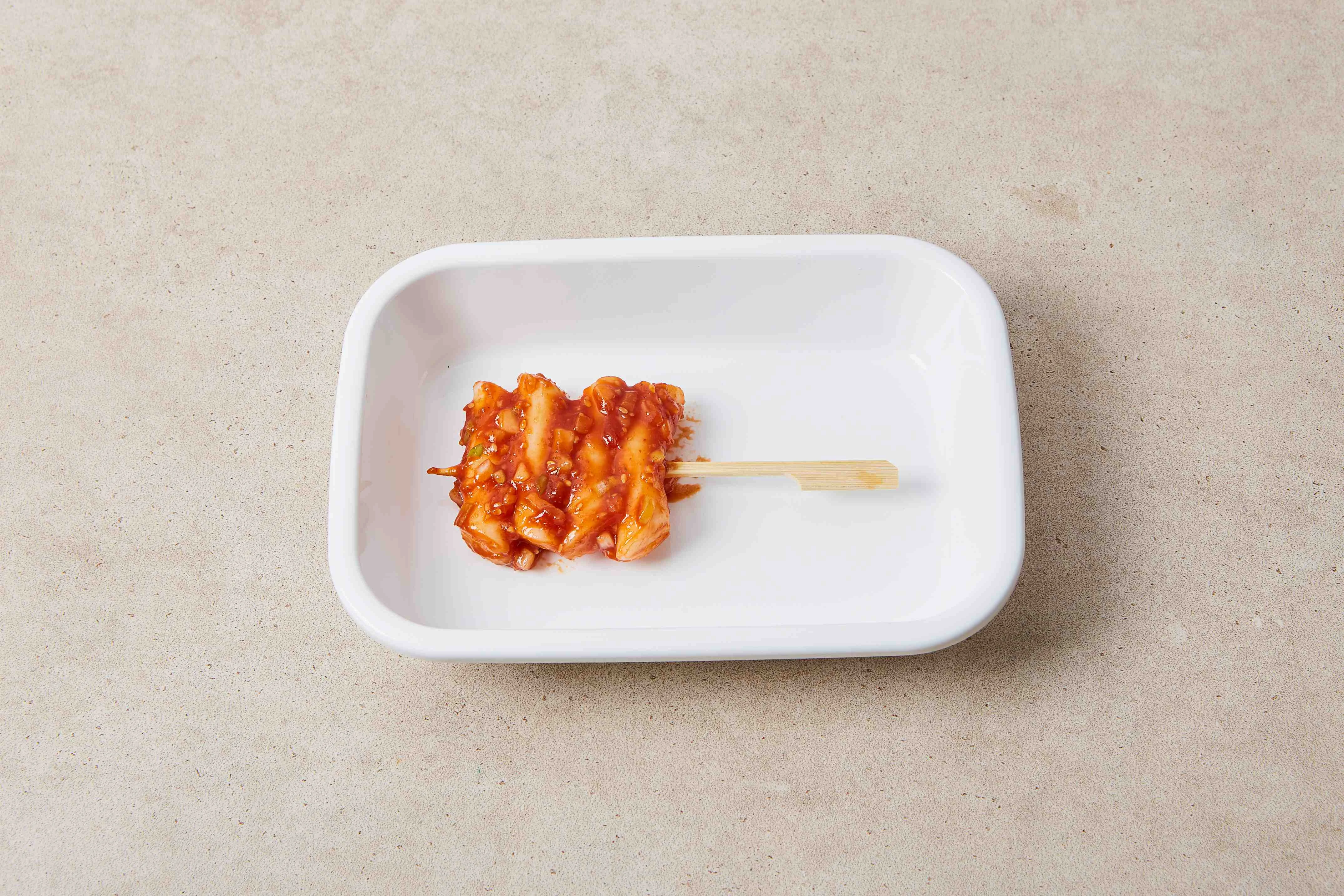 떡꼬치구이 6단계