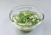 토마토제철나물 샐러드 3단계