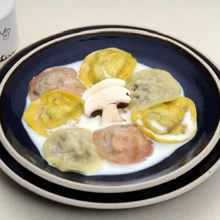 버섯만두찜