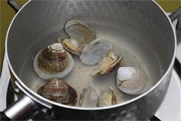 조개크림파스타 4단계