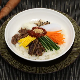 콩가루비빔밥