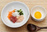 새우완자찜 5단계