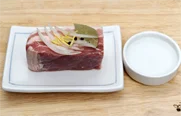 삼겹살부추찜 1단계