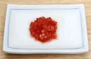 오징어토마토초무침 3단계