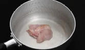 닭고기 완자삼계죽 2단계