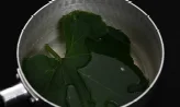 호박잎 삼계탕 4단계