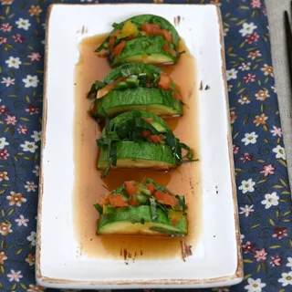 깻잎애호박찜