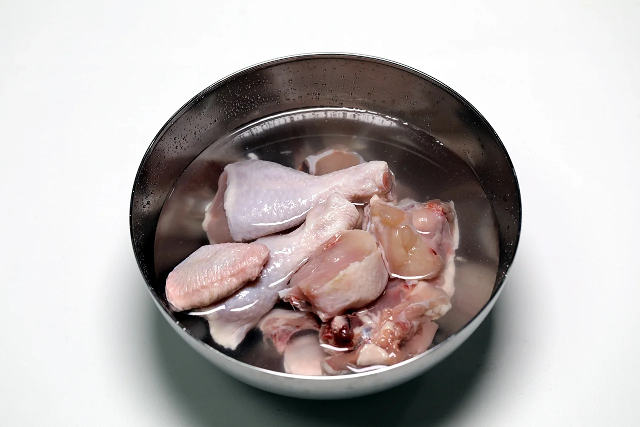 수삼매운닭찜 1단계
