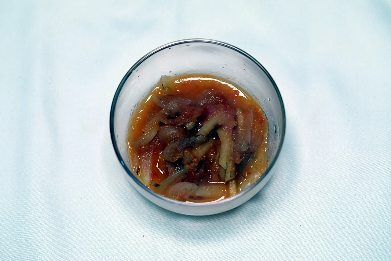 사과소스폭찹 4단계
