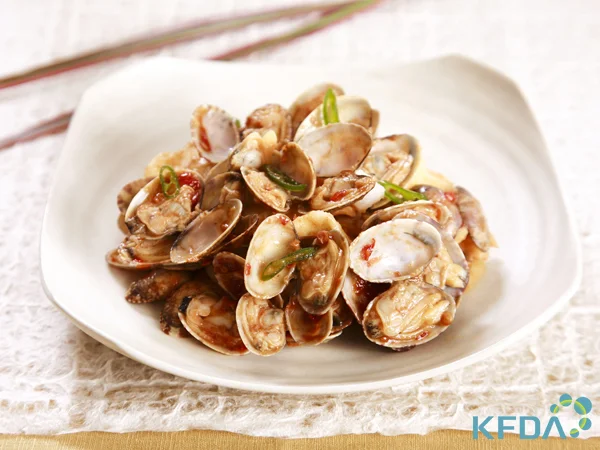바지락수제비볶음