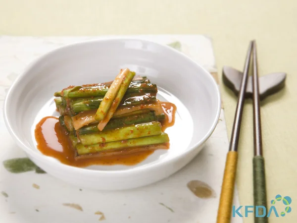 풋마늘오징어김치
