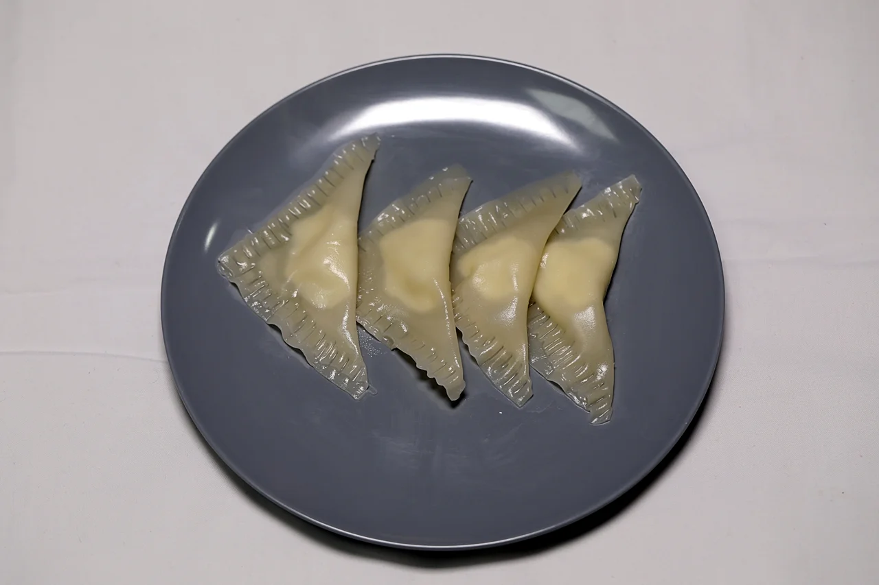 라비올리 토마토소스 4단계