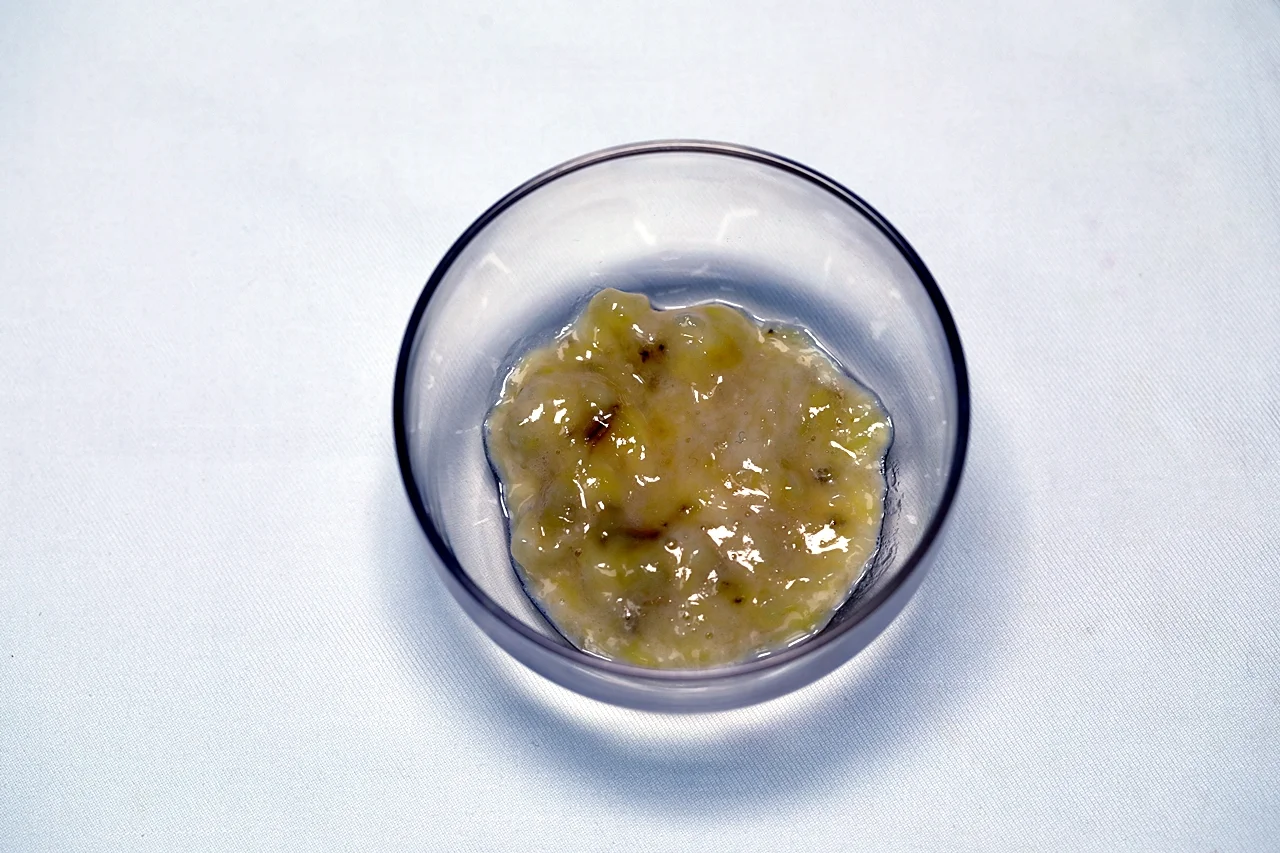 홍시 생밤 무침 2단계
