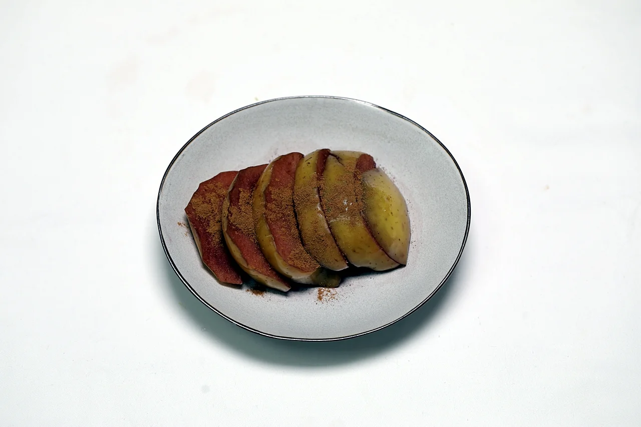 사과 포도주스 조림 5단계