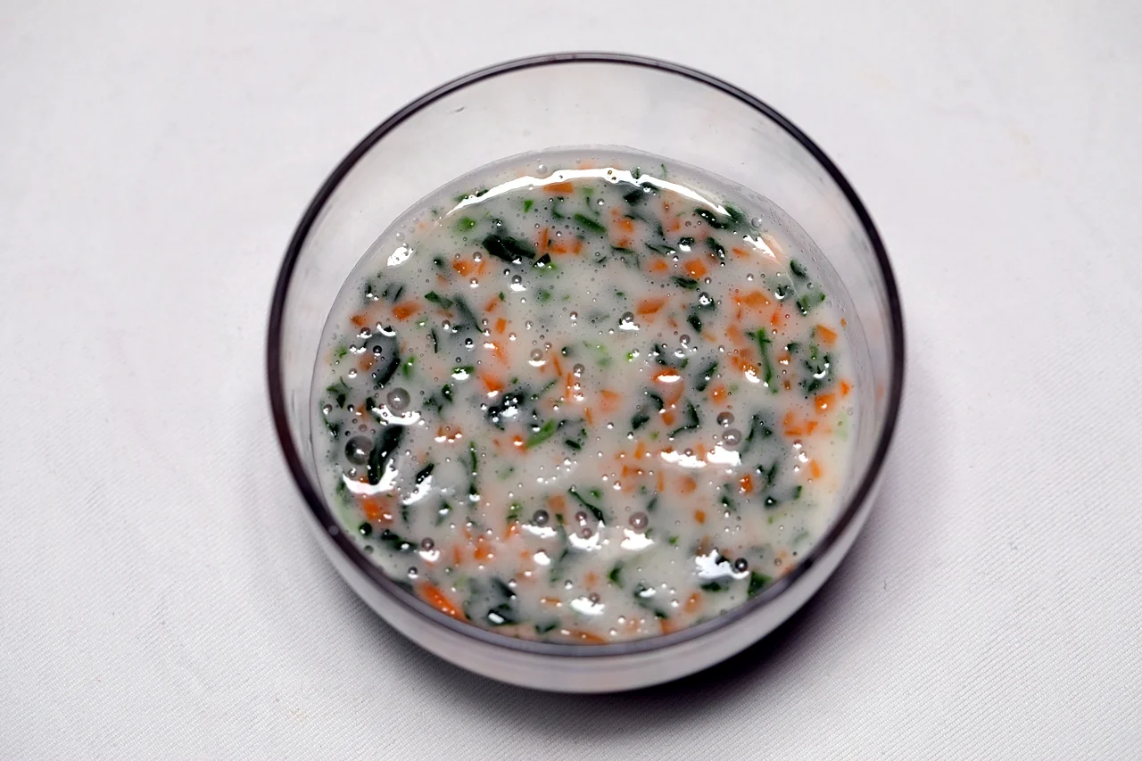생선살 완자 찹쌀 찜 4단계